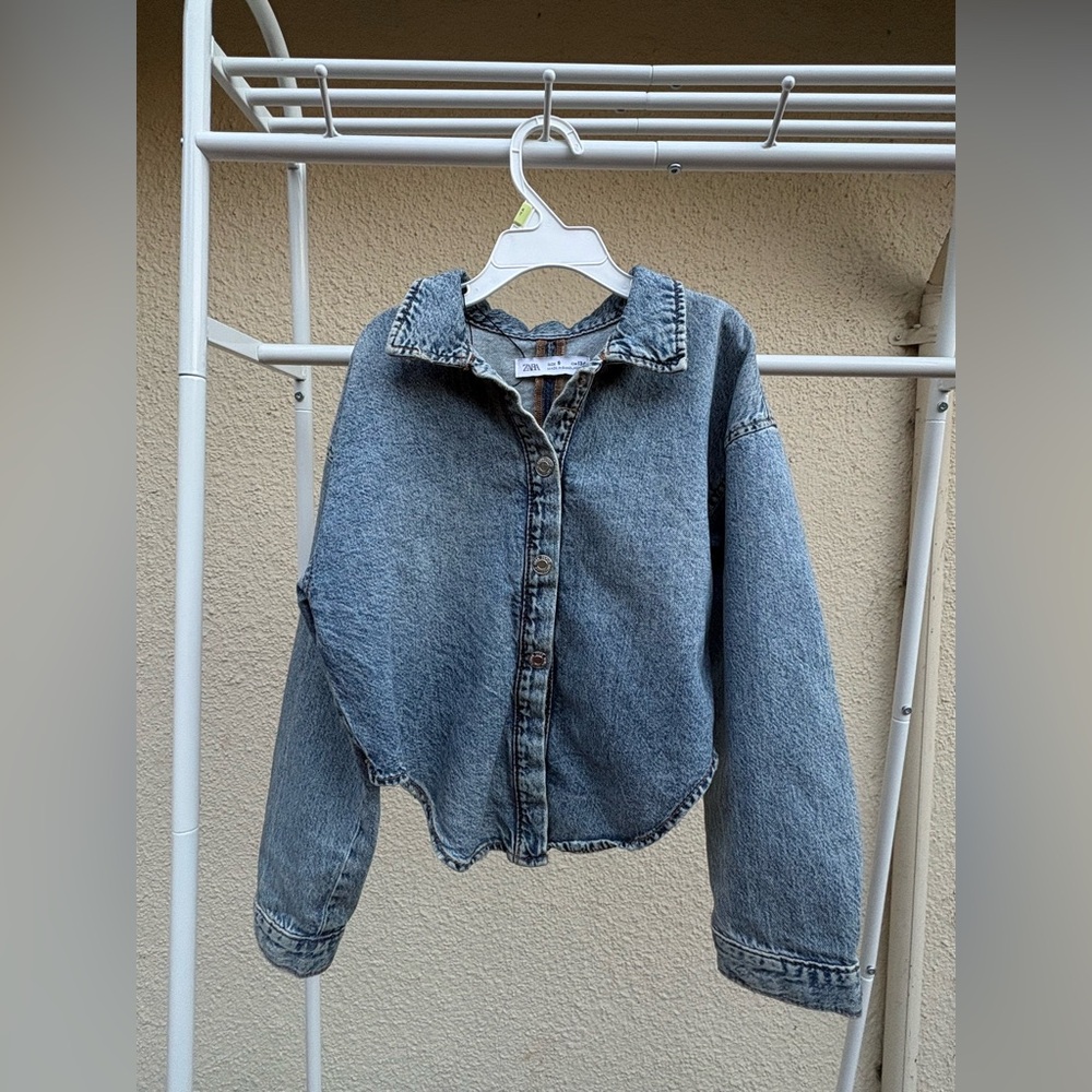 Zara Classic Blue Denim Shirt